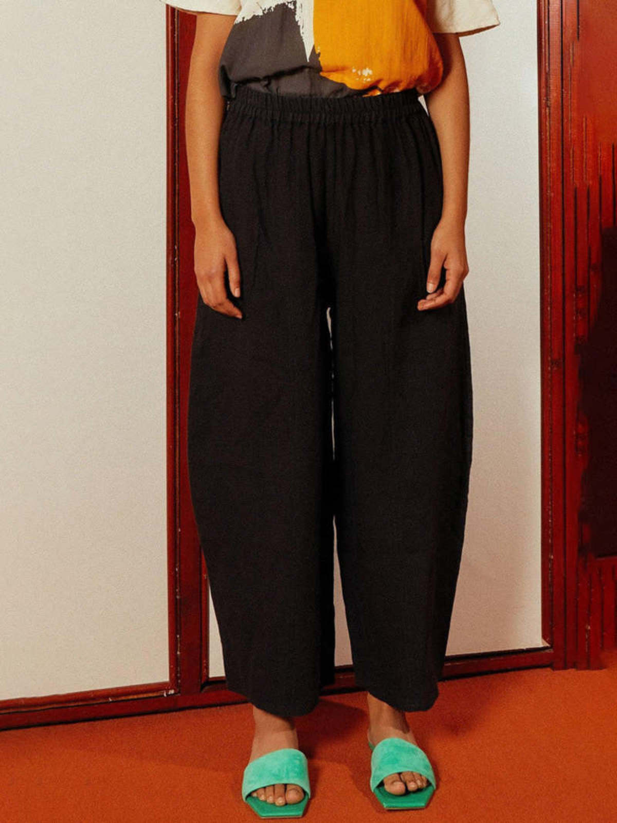L.F.Markey Basic Linen Pant - Image 2 of 4