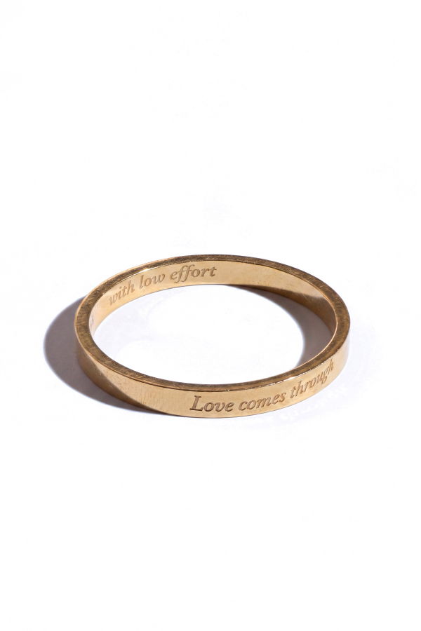 MATTER MATTERS Love Comes Through Gold Ring