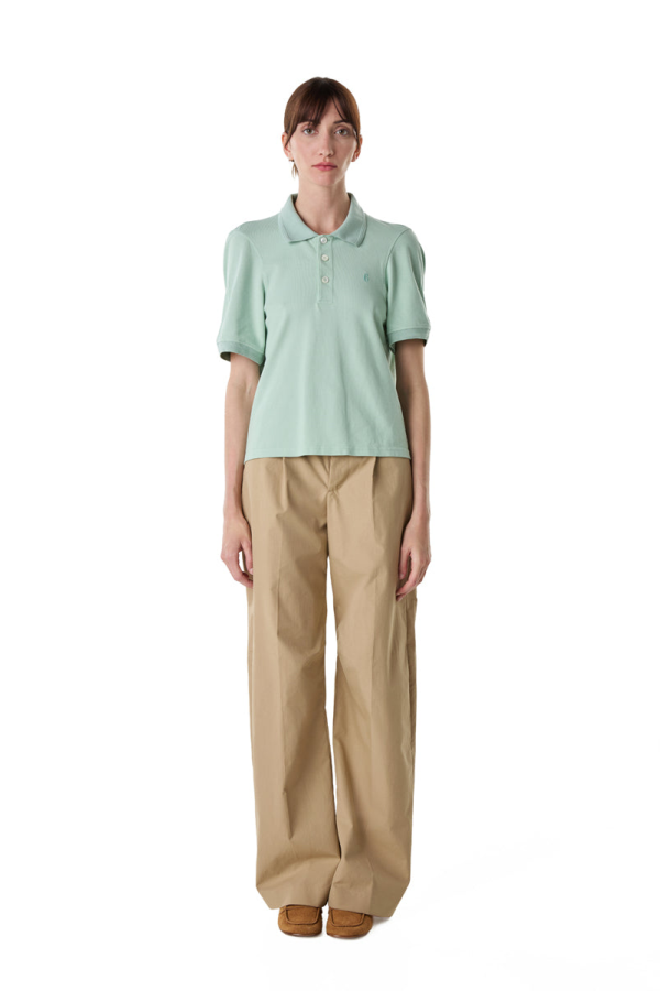 MM6 Maison Margiela Embroidered-Logo Polo Shirt