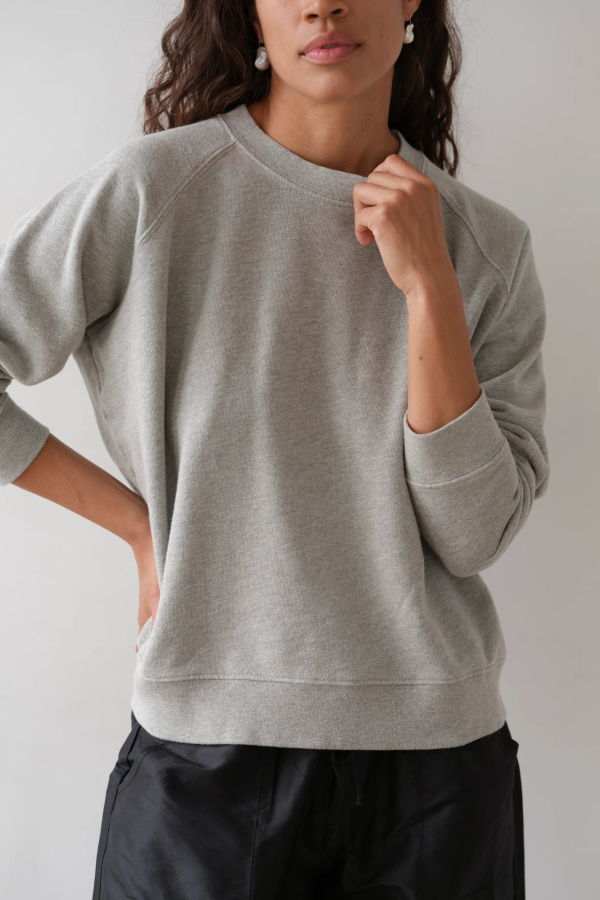 Donni. Eco Terry Crewneck Sweatshirt