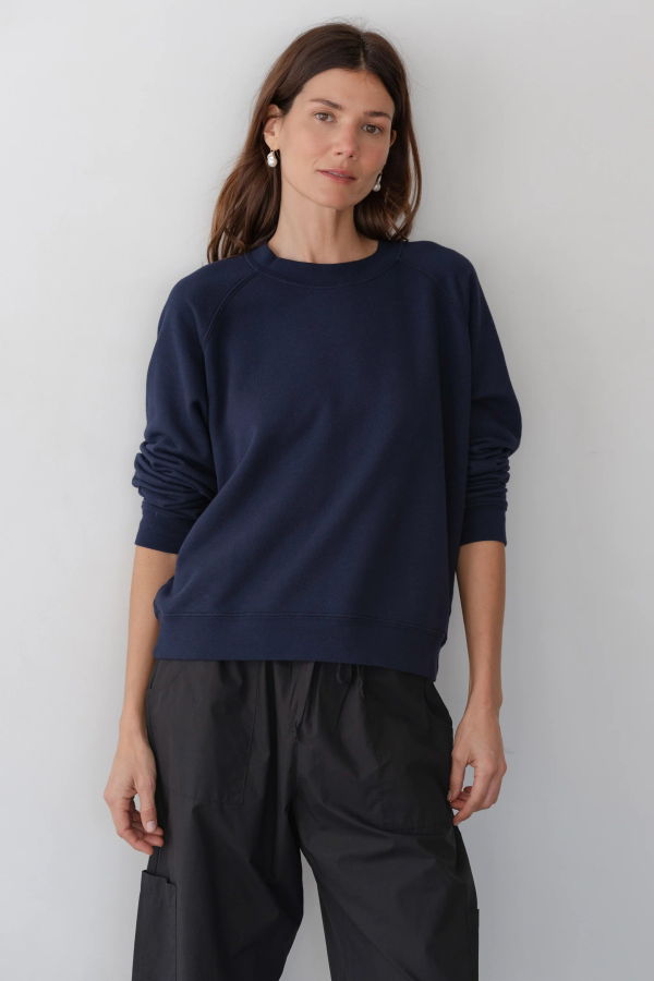 Donni. Eco Terry Crewneck