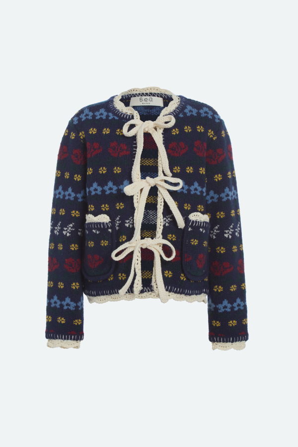 KIDS Sea NY Preston Cardigan - Navy
