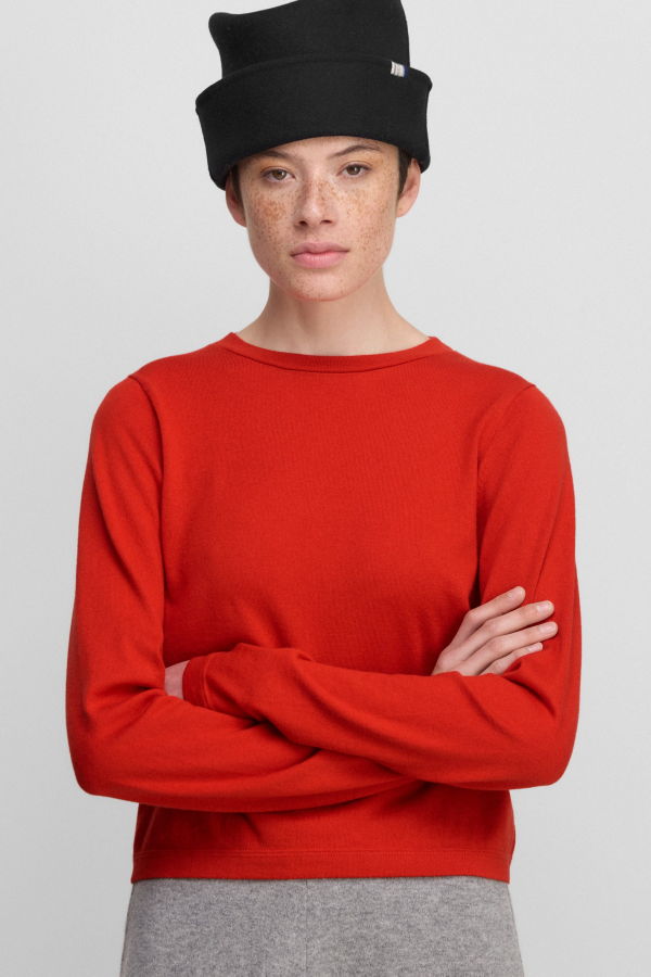Extreme Cashmere Lisa Cotton-Cashmere Top