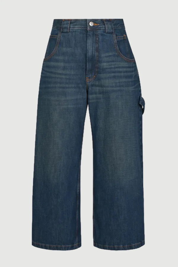 Rachel Comey Carpen Pant - Dark Wash Denim