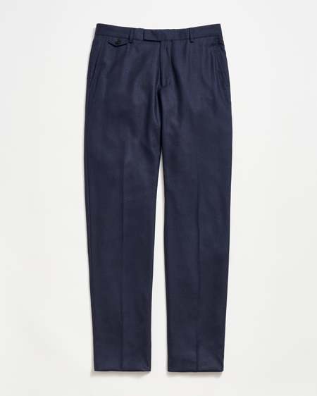 Auralee Bluefaced Wool Dobby Slacks | Garmentory