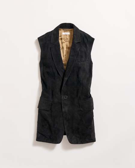 Ganni Shiny Puff Oversized Vest | Garmentory