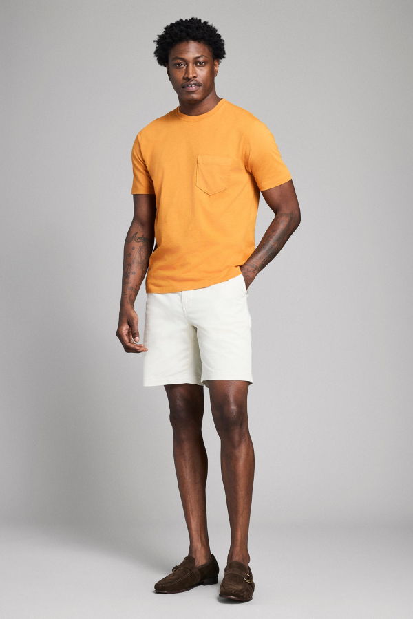 Billy Reid Washed Tee - Desert Sun