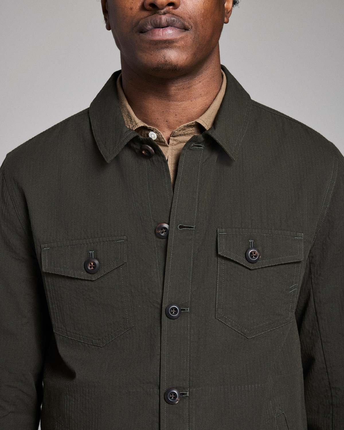 Billy Reid Woodsman Jacket - Peat - Image 5 of 8