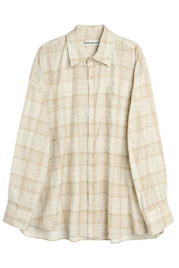Our Legacy Long Top - Stella Check Print