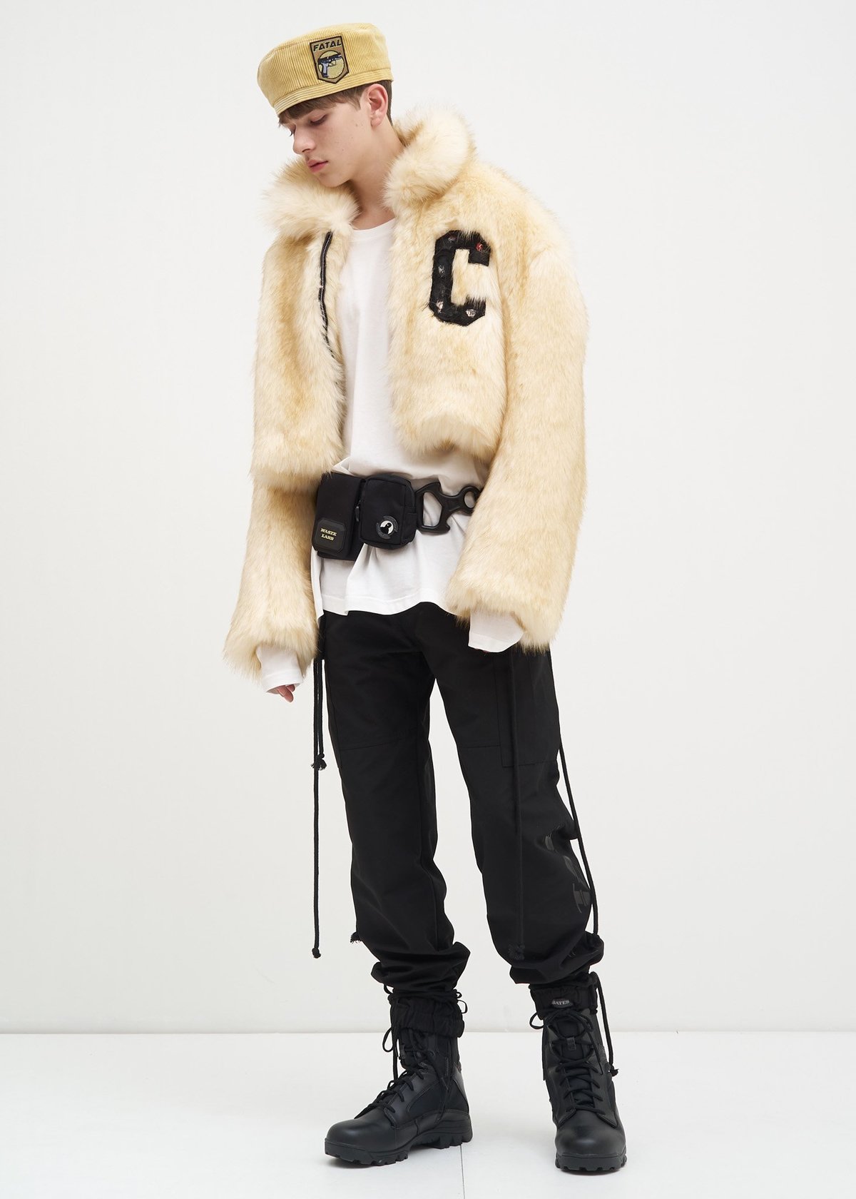 hyein seo corduroy beret hat Restocked Seed Charm Knot Cap / Backpack @store.hyeinseo  main image 4