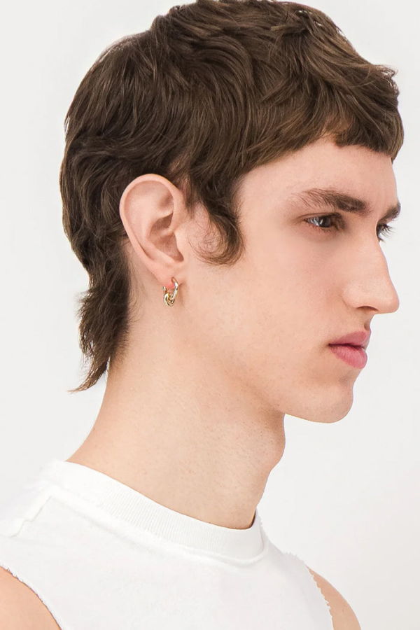 Justine Clenquet Ethan Earrings - Gold