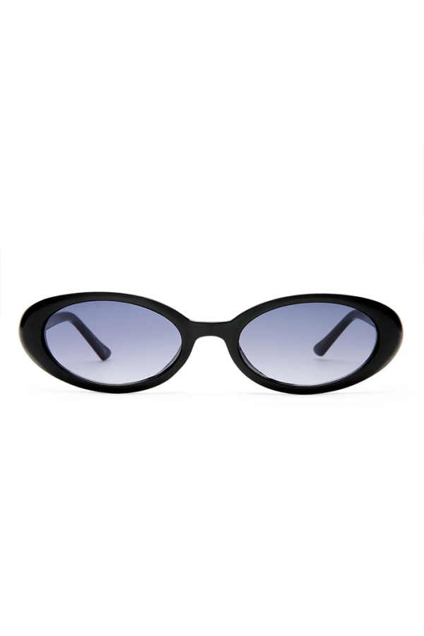 AIRE Fornax Sunglasses - Black Frame/Cool Smoke Lens