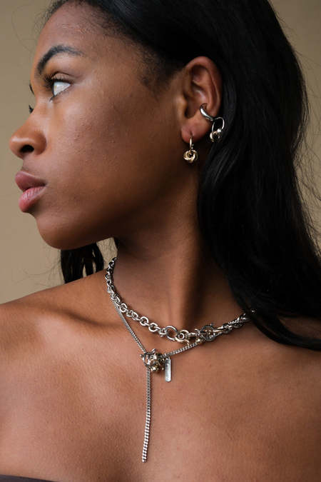 Justine Clenquet Holly Pearl Necklace | Garmentory