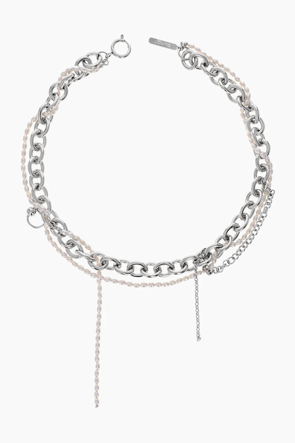 Justine Clenquet Salem Necklace - Palladium