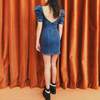 Adam Selman Carlotta Dress - Blue - Thumbnail 2