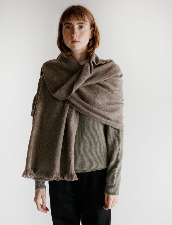 Cristaseya Yak Wool Scarf | Garmentory