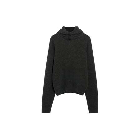Lemaire Funnel Neck Vareuse Sweater - Creamy White | Garmentory