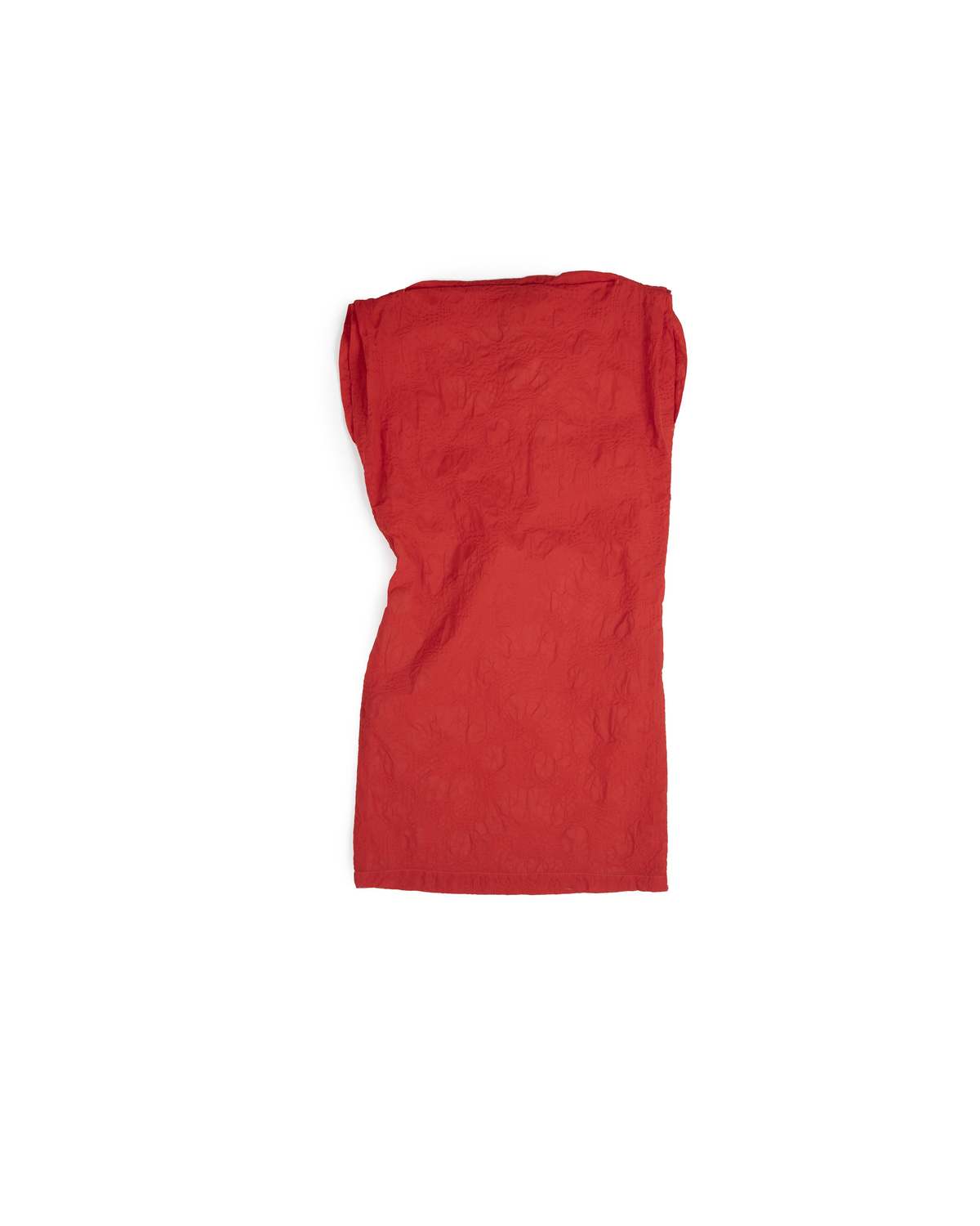 LWN Pinch Shift Floral Textured Cotton Dress - Image 1 of 4