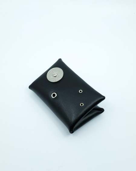 Heliot Emil Leather Wallet - Black | Garmentory