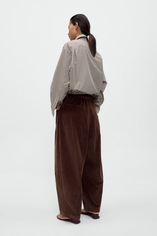 Cordera Corduroy Baggy Pants