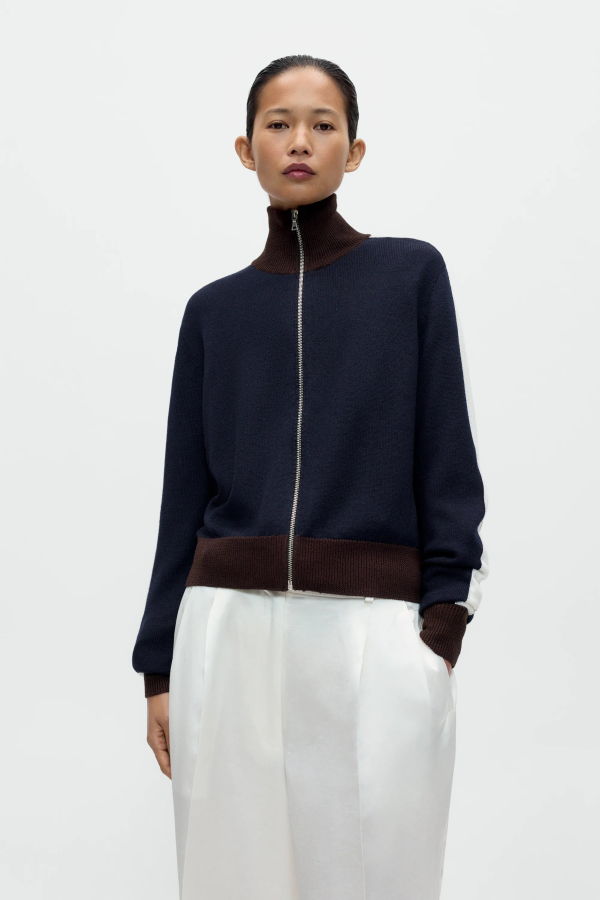 Cordera Merino Wool Sporty Cardigan