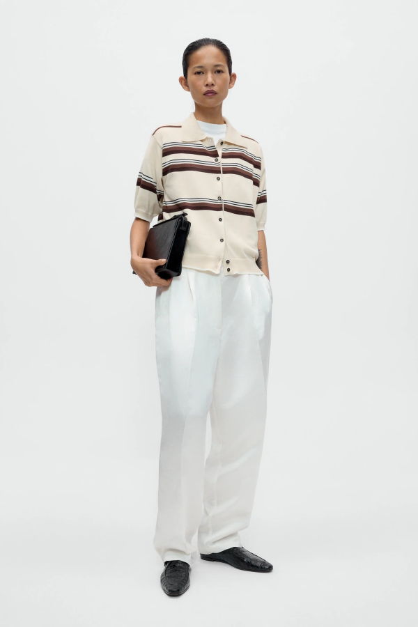 Cordera Organic Cotton Striped Polo