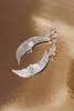 Mondo Mondo Moon Earrings - White Bronze - Thumbnail 5
