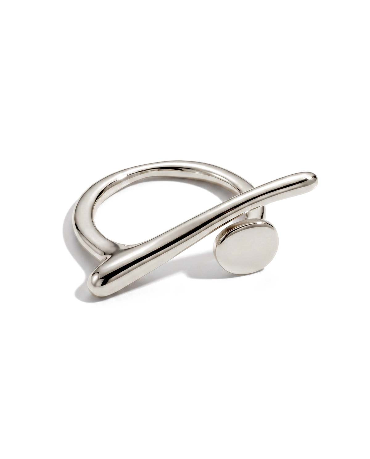 MATTER MATTERS Abstract Ring - Steel - Image 1 of 6