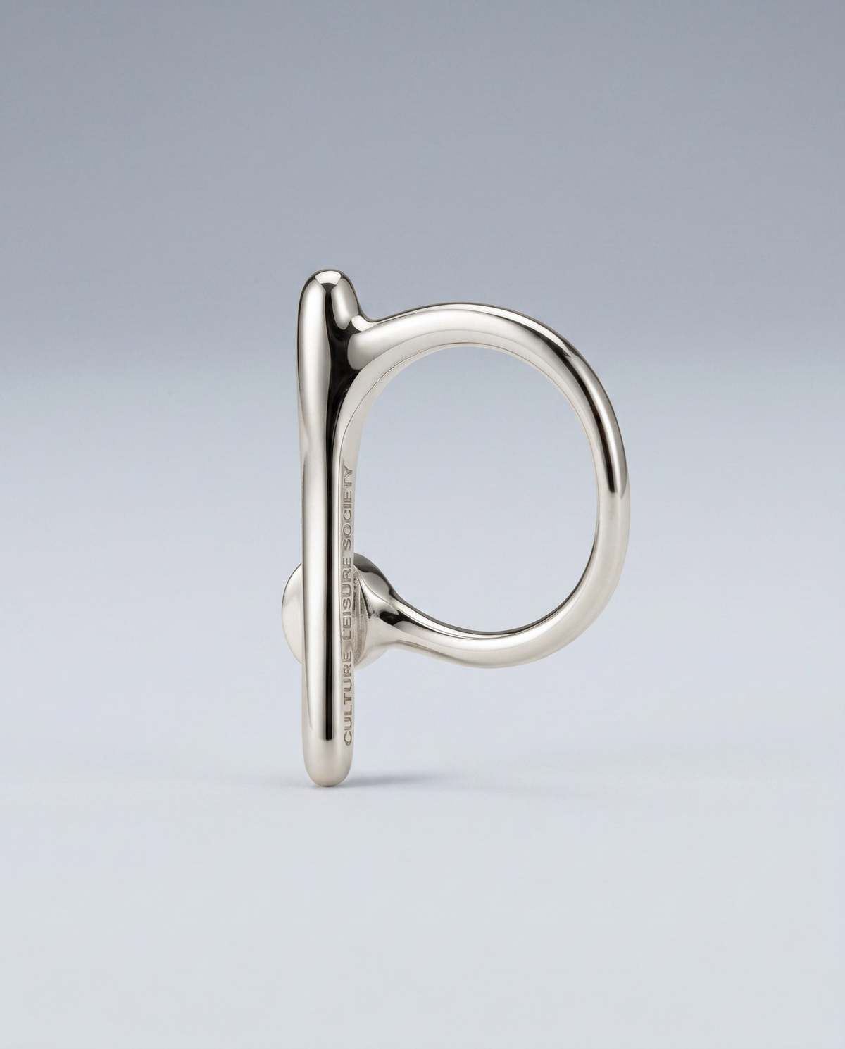 MATTER MATTERS Abstract Ring - Steel - Image 4 of 6
