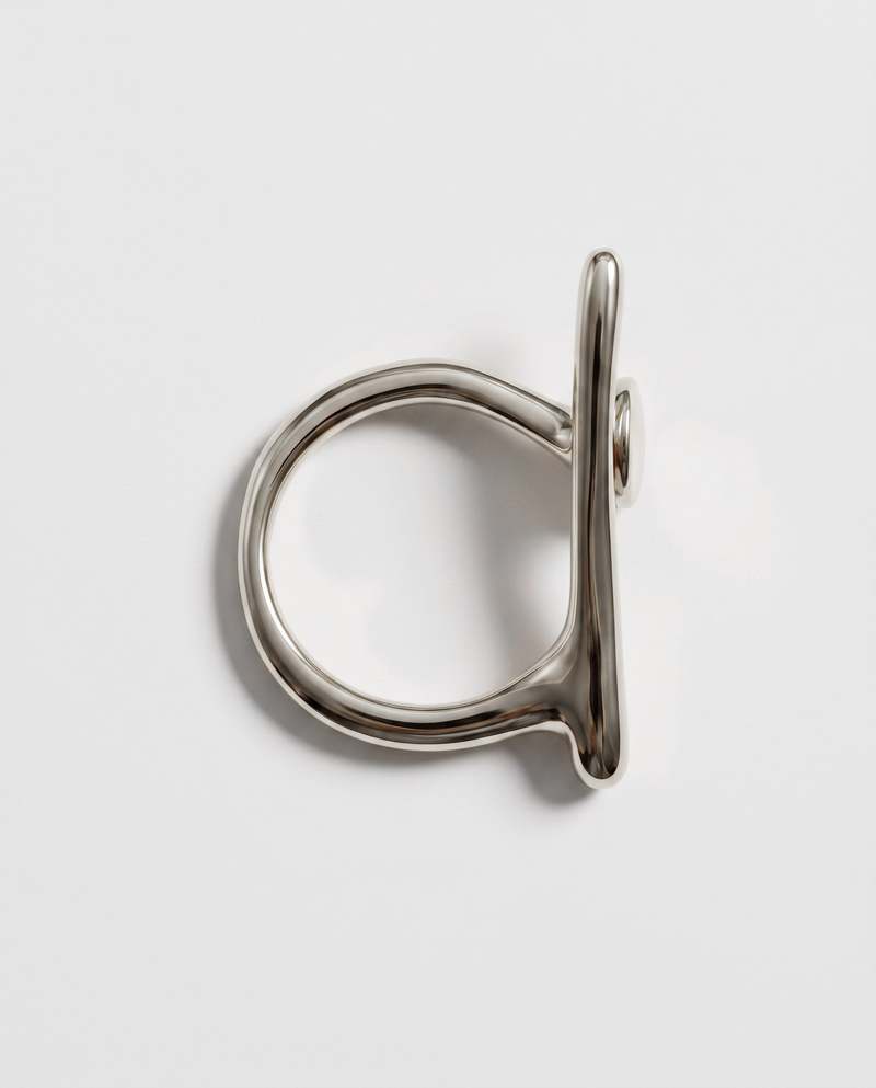 MATTER MATTERS Abstract Ring - Steel