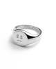 MATTER MATTERS Money Talks Steel Signet Ring - Thumbnail 1