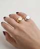 MATTER MATTERS Money Talks Steel Signet Ring - Thumbnail 5