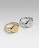 MATTER MATTERS Money Talks Steel Signet Ring - Thumbnail 7