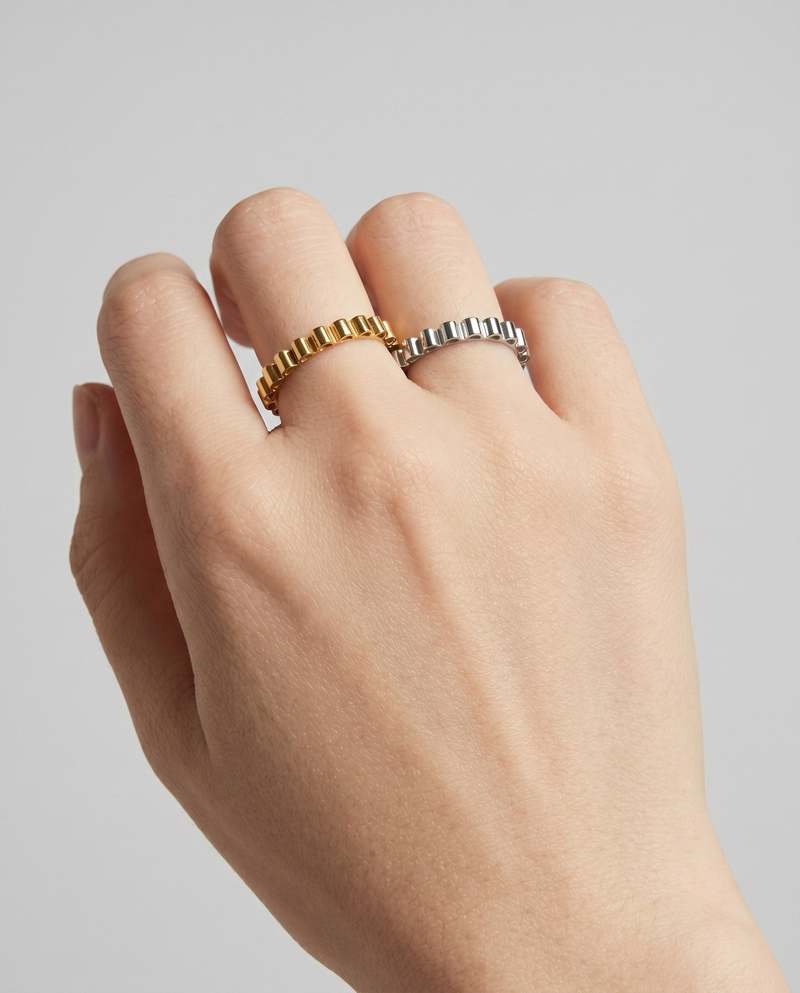 MATTER MATTERS Sunflower Ring Steel