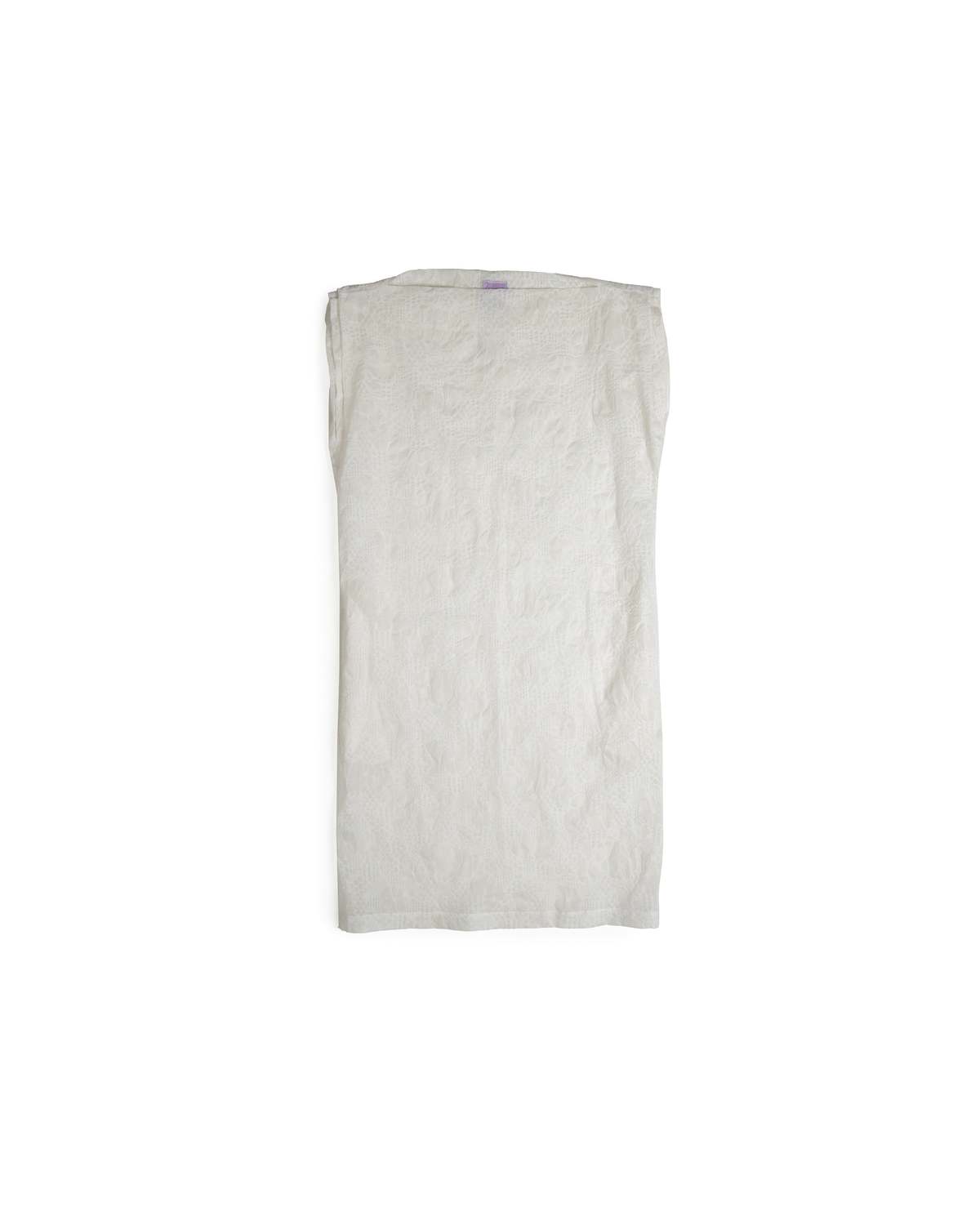 LWN Pinch Shift Floral Textured Cotton Dress - Image 2 of 4
