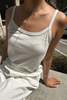 Le Bon Shoppe Dana Cami Tank Top - Vintage White - Thumbnail 1
