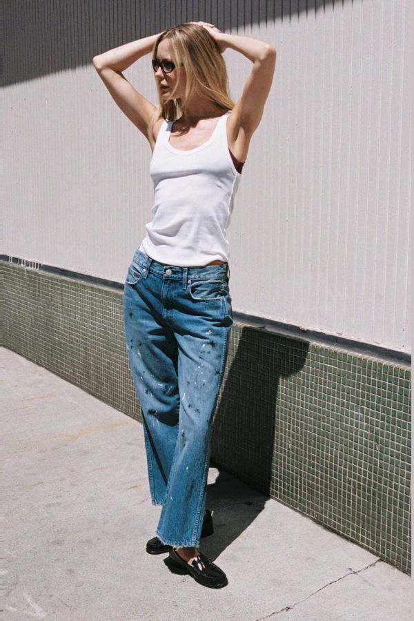 amo denim Billie in Shatter Jeans