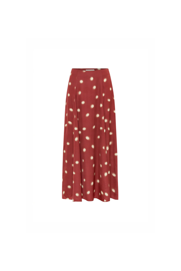 Kivari Saro Maxi Skirt - Brick