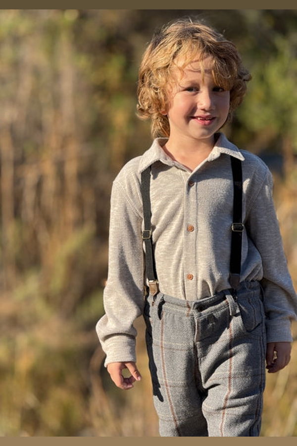 KIDS Me & Henry Columbia Rib Jersey Shirt