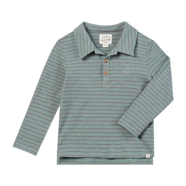 KIDS Me and Henry Spencer Stripe Polo