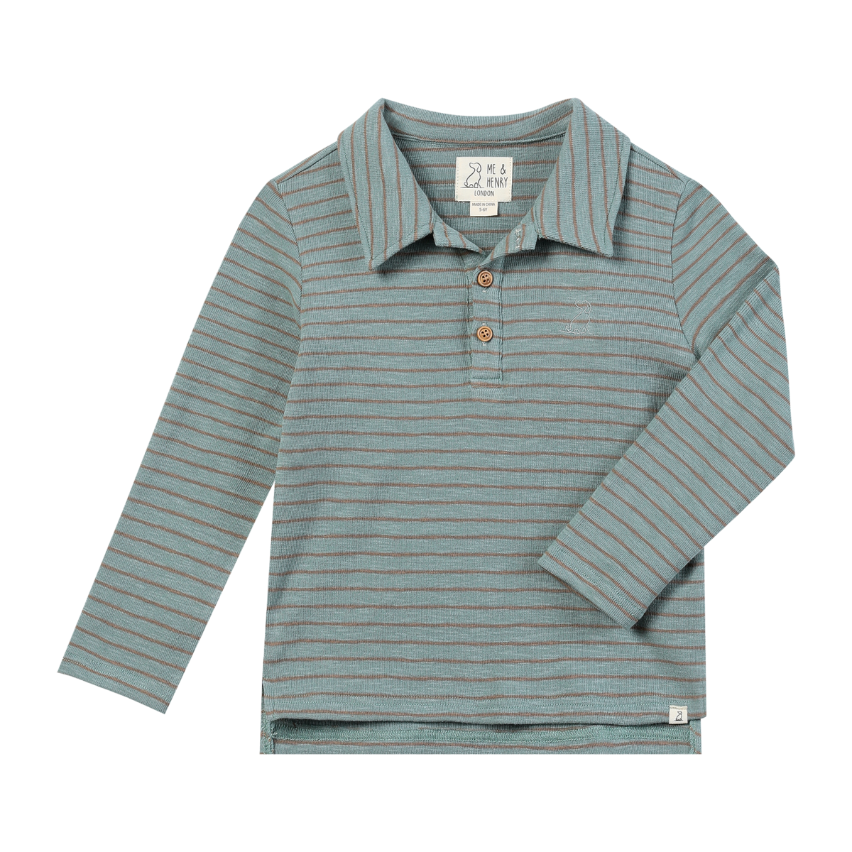 KIDS Me and Henry Spencer Stripe Polo - Image 1 of 3
