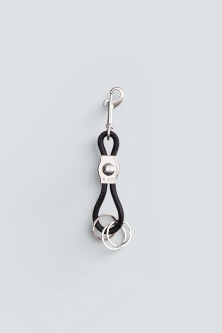 Lemaire Wadded Key Holder - Black | Garmentory