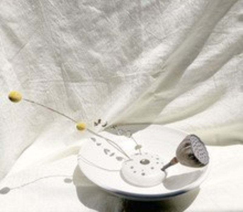 Notary Ceramics large ikebana bowl