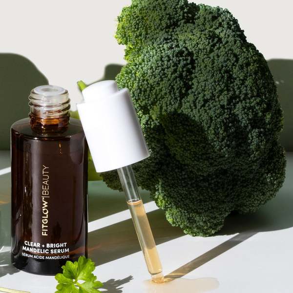 Fitglow Beauty Clear + Bright Mandelic Serum Drops Fitglow Beauty Clear + Bright Mandelic Serum Drops