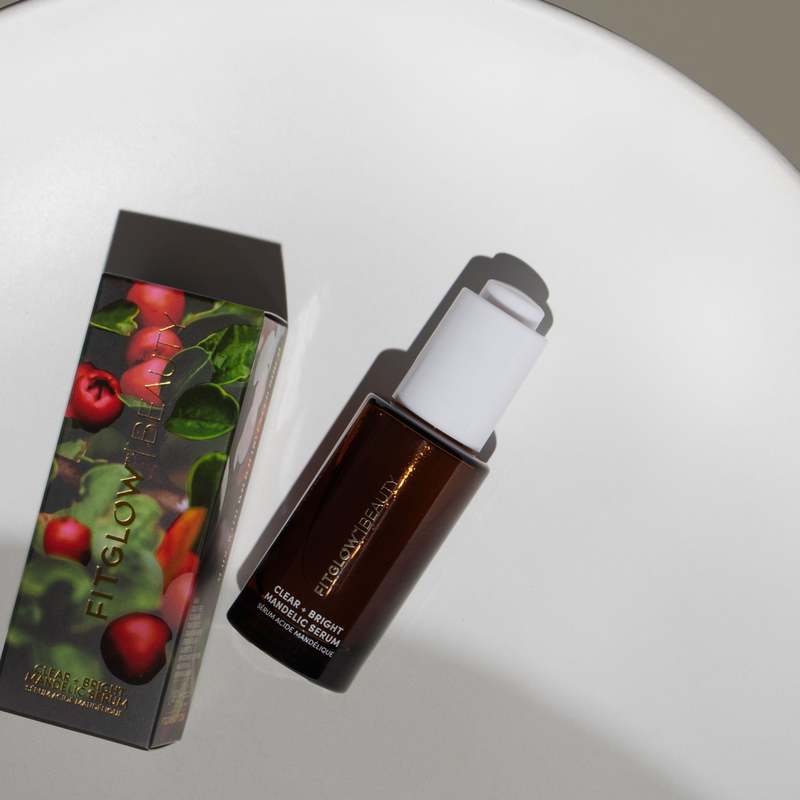 Fitglow Beauty Clear + Bright Mandelic Serum Drops