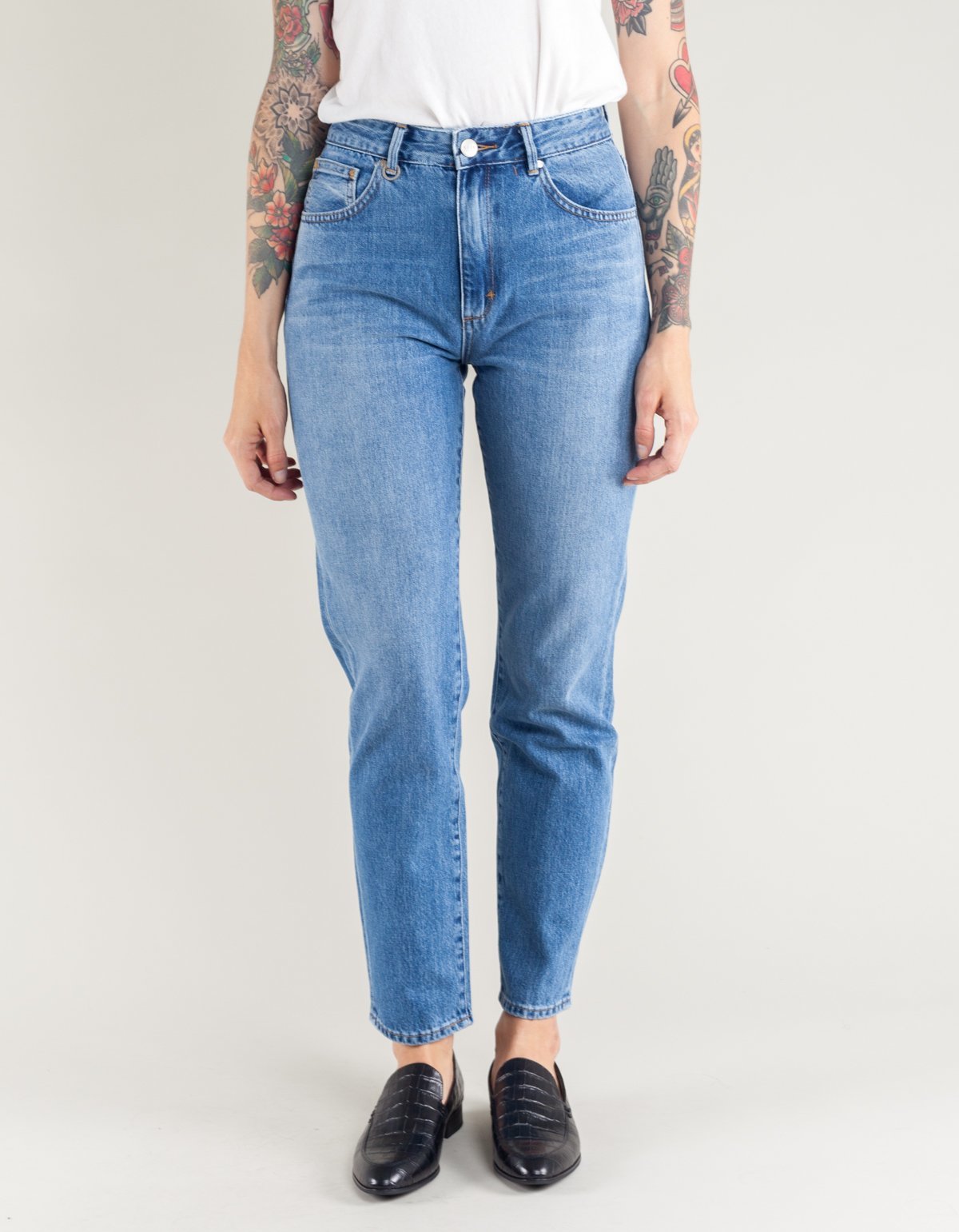 Neuw Lola High Rise Mom Jean - Helen - Image 1 of 11