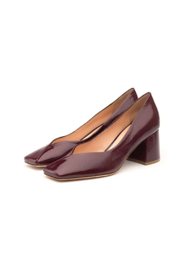 Rupert Sanderson Wigmor Block Heel - Brownwood