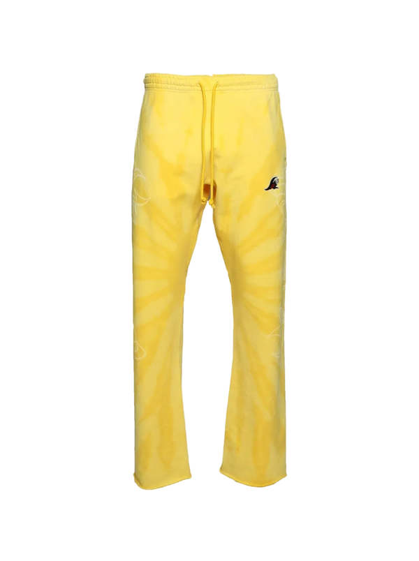 Hellstar Mad Sun Sweatpants - Yellow | Garmentory