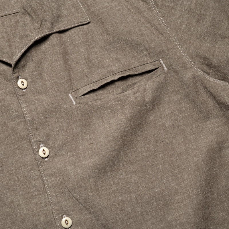 Freenote Cloth - Cayucos Short Sleeve - Dusty Brown