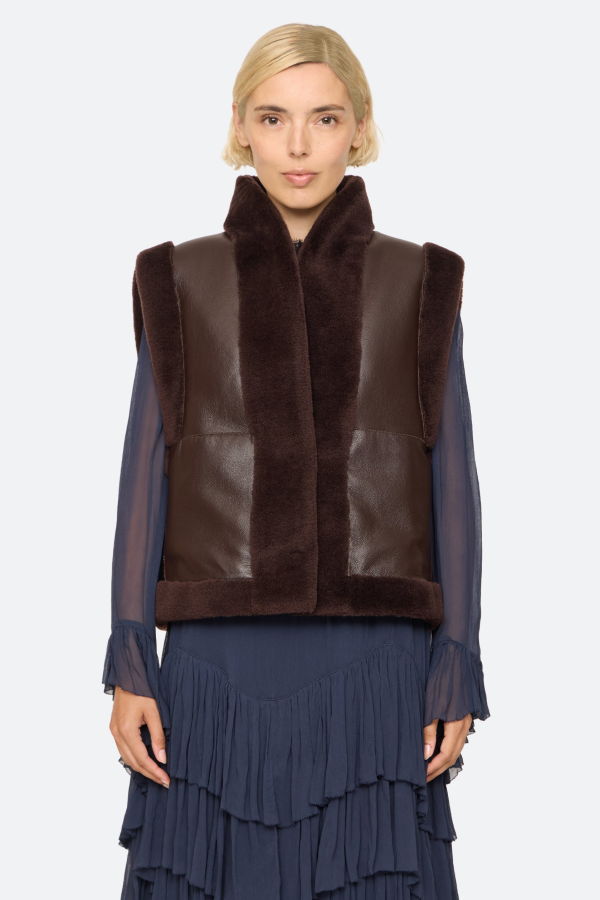 Sea NY Annie Vest - Brown